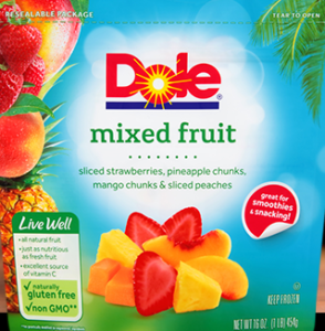 Dole Frozen Mixed Fruit