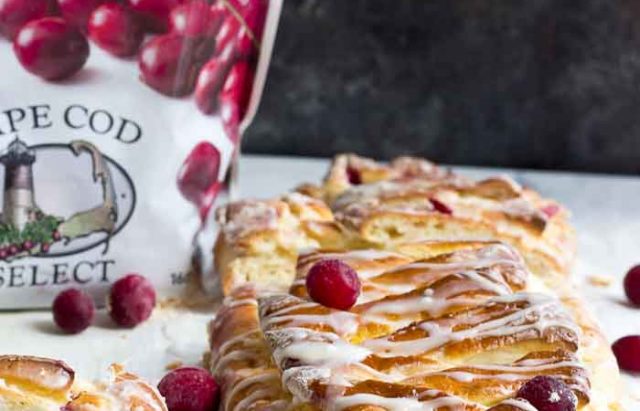 Cranberry Cream Cheese Braid