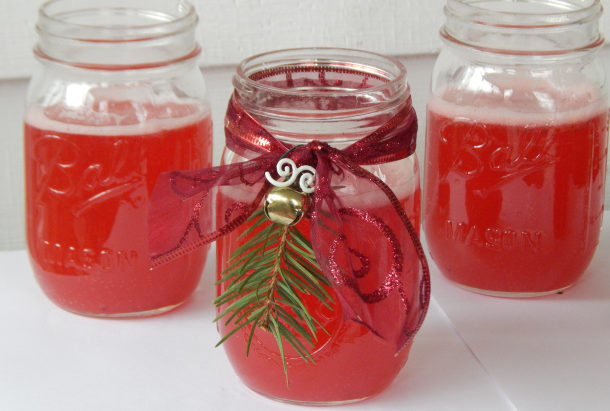 Cranberry Lemon Lime Spritzer