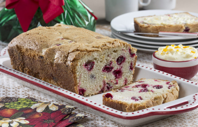 Cranberry Orange Zest Quick Bread