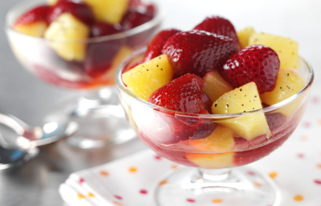 Sweet Balsamic Fruit Salad