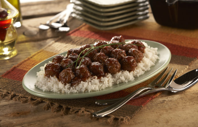 Maple Chili Meatballs