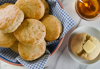 Mashed Cauliflower Broccoli Cheese Biscuits