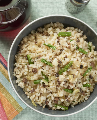 Mushroon & Asparagus Risotto