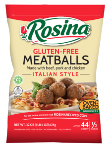 Rosina Gluten Free Meatballs