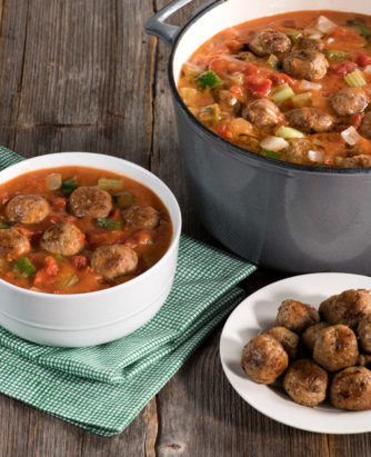 Farm Rich Meatball Gumbo