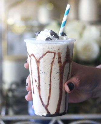 Almond Joy Blended Iced Coffee