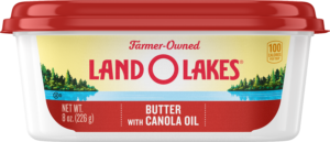 Land O Lakes Butter with Canola Oil tub