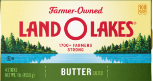 Land O Lakes Salted Butter carton