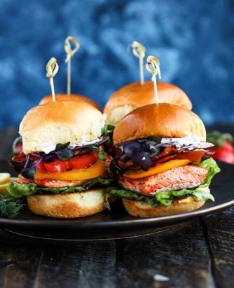 Salmon BLT