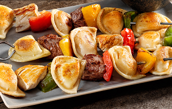 Mrs Ts Pierogies Grilled Mini Kabobs