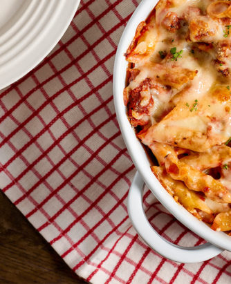 Baked Mostaccioli