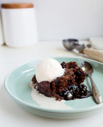 Dessert for Two Chocolate Cobbler