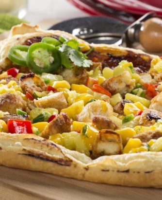Barbecue Chicken Tart