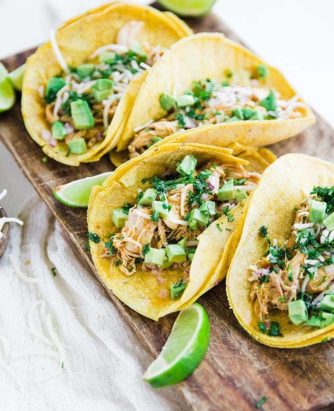Billy Chicken Tinga Tacos