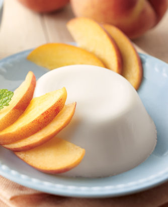 Peachy Panna Cotta