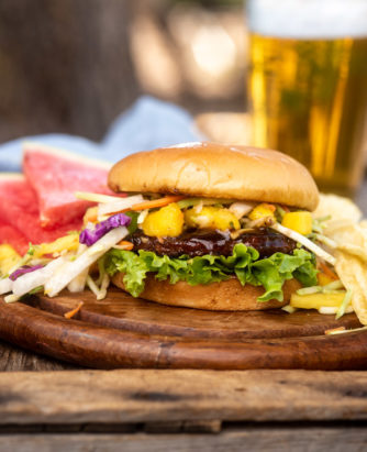 Dani Jamaican Black Bean Burger