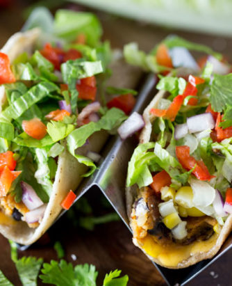 Gardein Chipotle Black Bean Tacos
