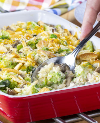 Broccoli Cheddar Casserole