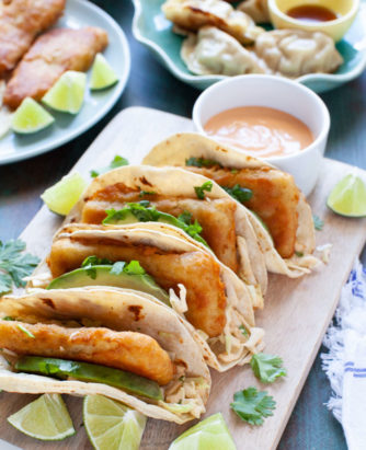 Asian Fish Tacos