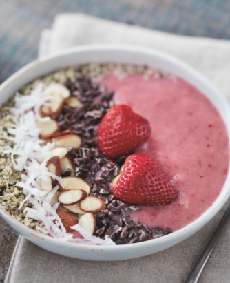 Dole Strawberry Banana Smoothie Bowl