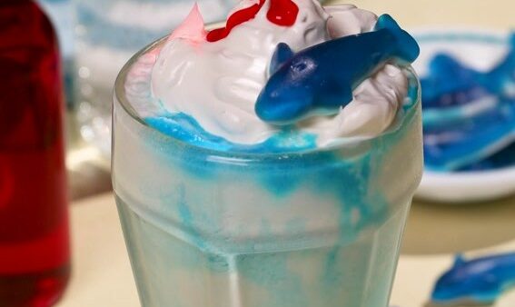Blue Raspberry Shark Attack Float