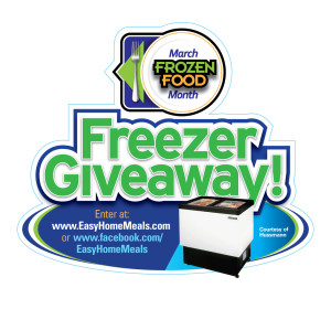 March Frozen Food Month Freezer Giveaway logo