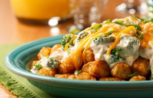 Broccoli and Cheese Tater Tots