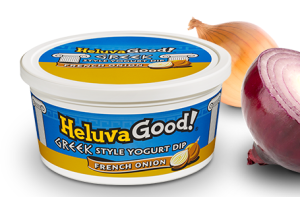 Heluva Good! Greek Style French Onion Dip