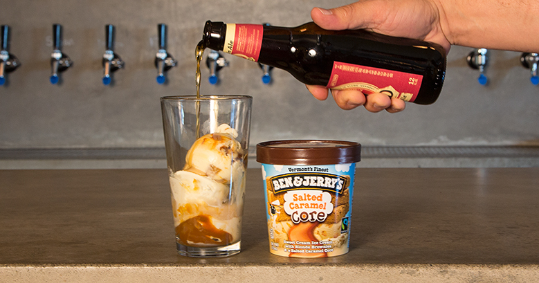 Ben and Jerry's Blondie Brown-ie Ale Pour-Over