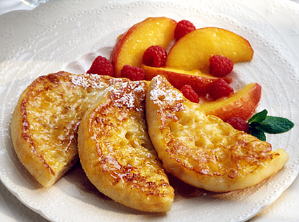 Bays Peach Melba English Muffin French Toast