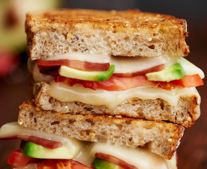 Borden Turkey Bacon and Tomato Grilled Cheese