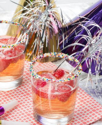 Sparkling Confetti Mocktini