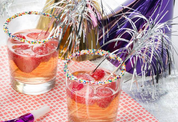 Sparkling Confetti Mocktini
