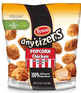 Tyson Anytizers Popcorn Chicken