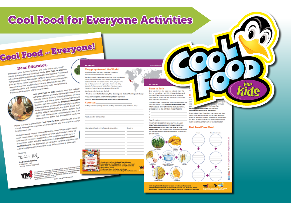 Cool Food for Everyone Activities