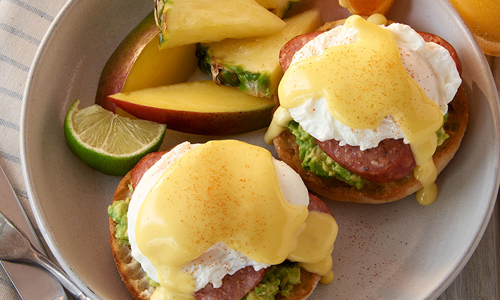 Chorizo Chipotle Benedict