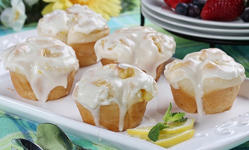 Lemon Pinwheel Rolls