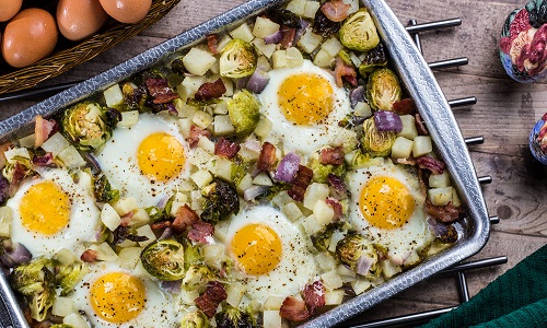 All-in-One Sheet Pan Eggs recipe