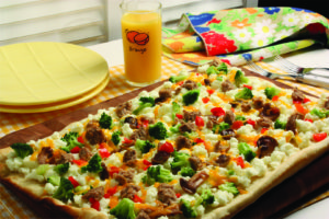 Mr. Food Sunrise Breakfast Pizza