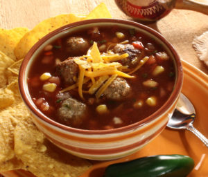 MFTK Southwestern Meatball Soup