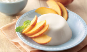 Peachy Panna Cotta