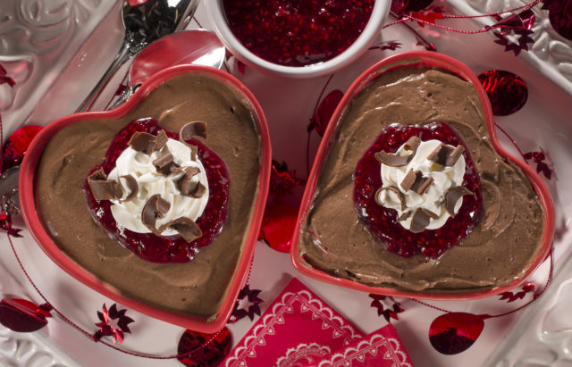 Raspberry Kiss Chocolate Mousse
