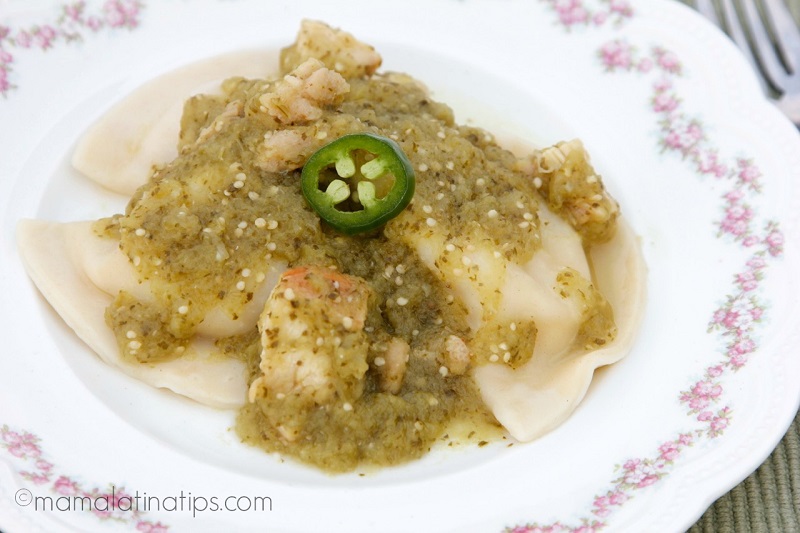 Silvia Pierogies Chicken Salsa Verde