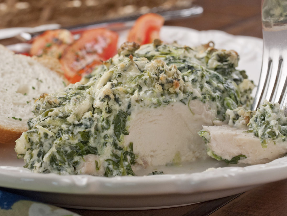 Spinach Dip Chicken Recipe Easy Home Meals