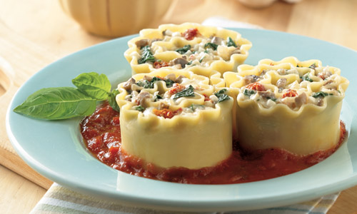 Veggie Lasagna Rollups