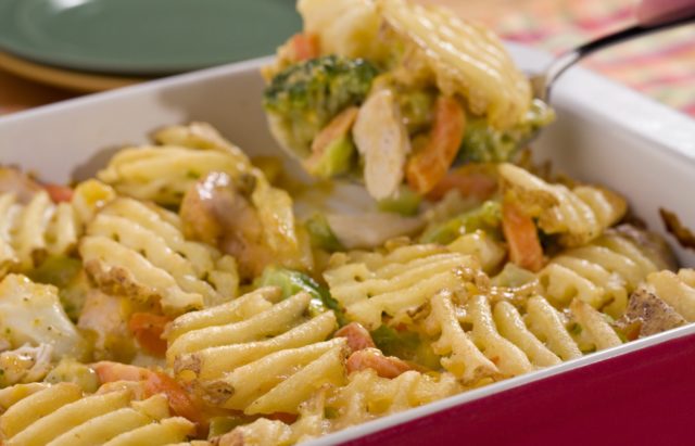 Waffle Fry Chicken Bake
