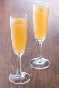 Peaches and Champagne Punch