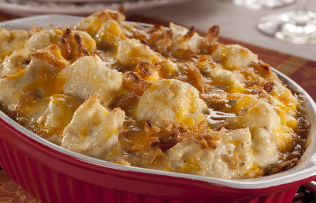Easy Cauliflower Au Gratin