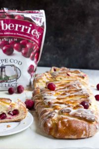 Cranberry Cream Cheese Braid